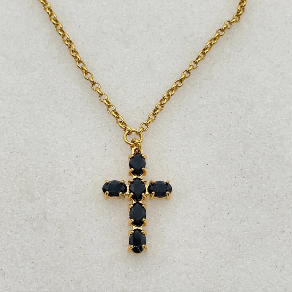 Dolce & Gabbana cross bracelet on 18k gold plated